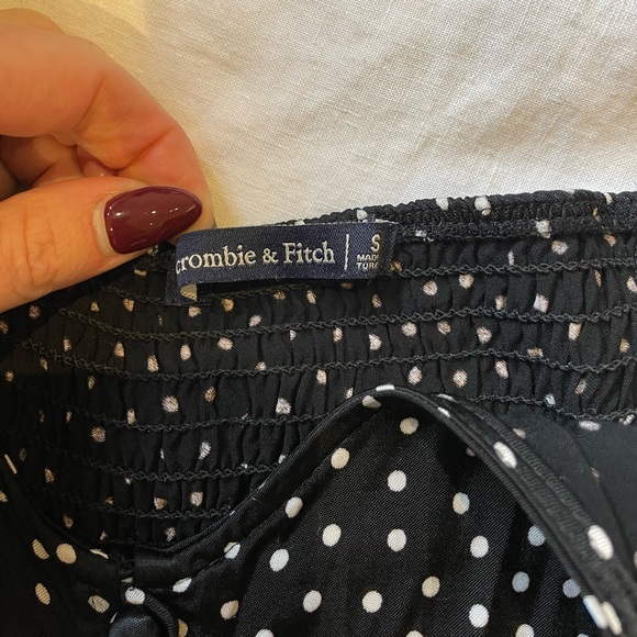 Abercrombie & Fitch Button Front Satin Mini Dress - Picture 5 of 5